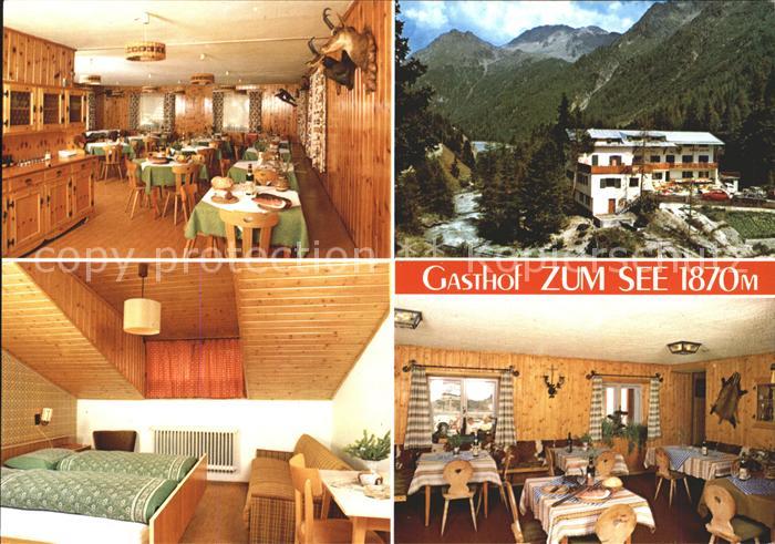 Martelltal Gasthof zum See Val Martello