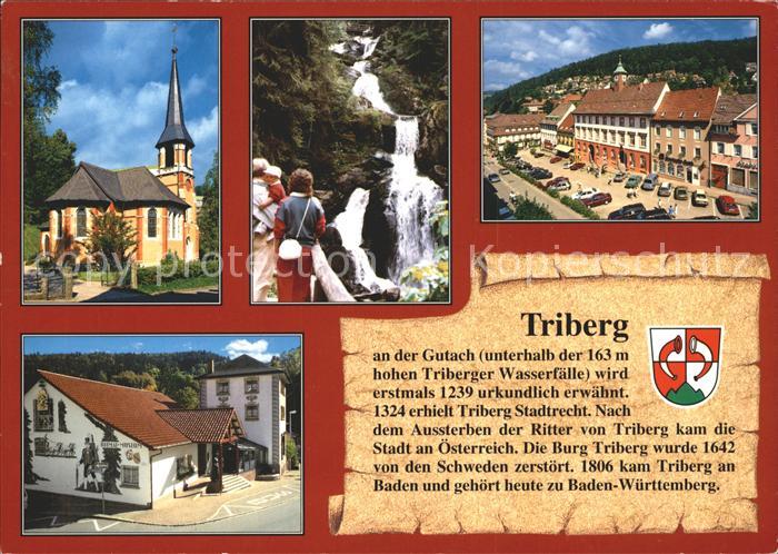 Triberg Schwarzwald Kirche Wasserfall Rathaus Schwarzwaldmuseum