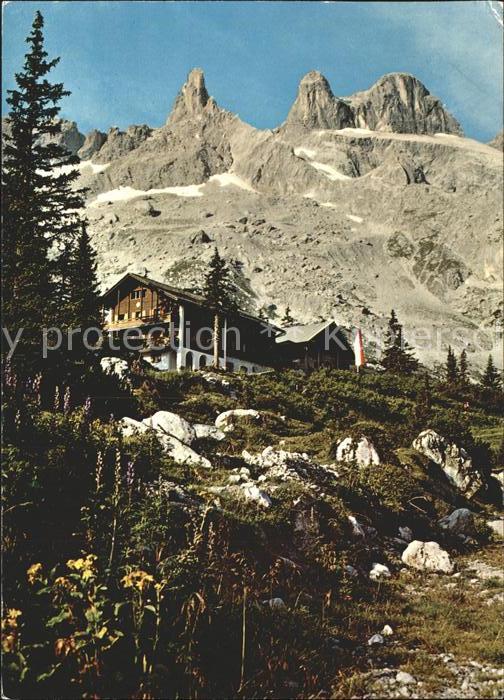 Lindauerhuette Gauertal Drei Tuerme Montafon