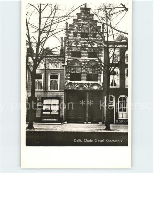 Delft Oude Gevel Koornmarkt