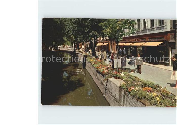 Delft Voorstraat Bloemenmarkt