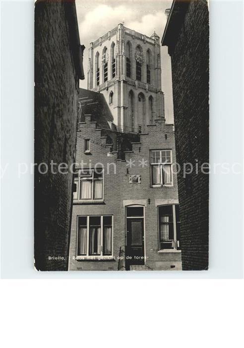 Brielle Niederlande Raas met gezicht op de toren