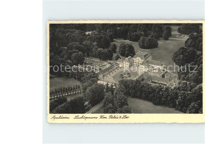 Apeldoorn Fliegeraufnahme Paleis 't Loo