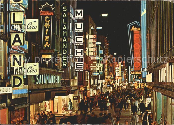 Koeln Rhein Hohestrasse