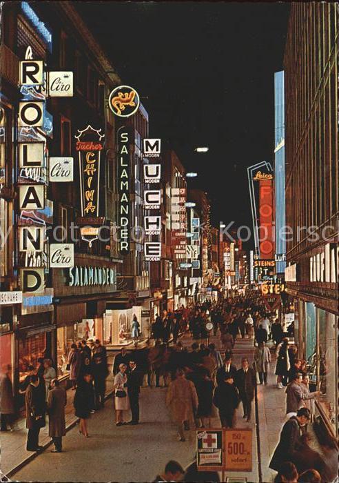 Koeln Rhein Hohestrasse