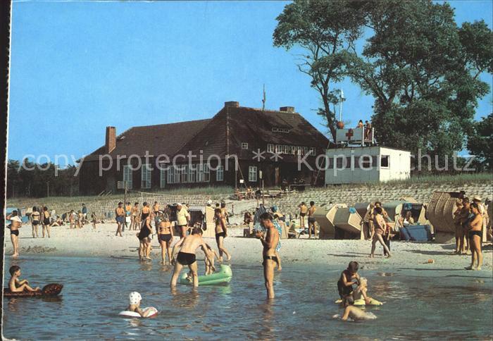 Zingst Ostseebad Gaststaette Kurhaus Strand