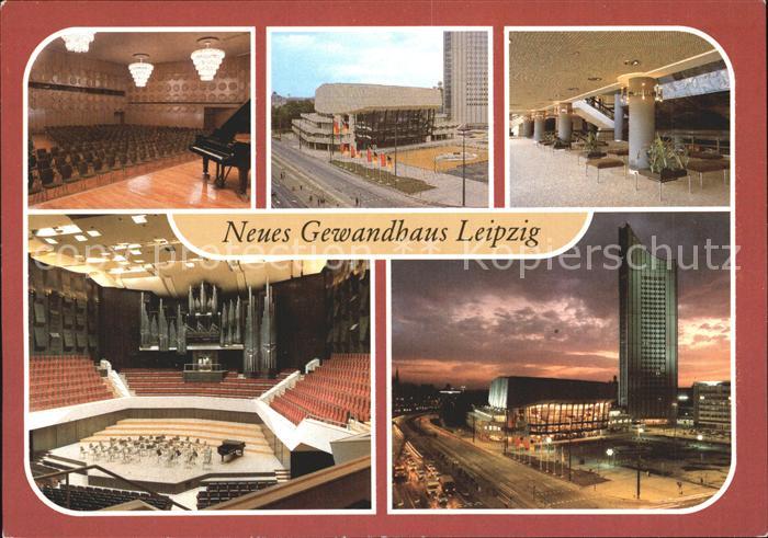 LEIPZIG Sachsen Neues Gewandhaus