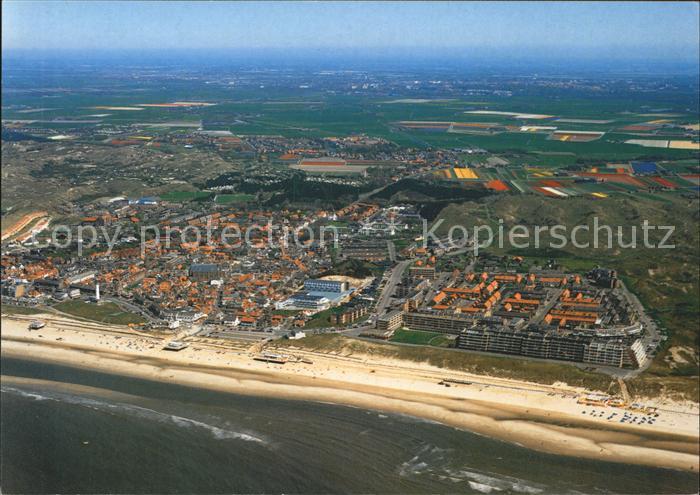 Egmond aan Zee Fliegeraufnahme