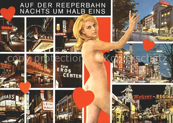 HAMBURG  CITY Reeperbahn Nachts um Halb eins Erotik