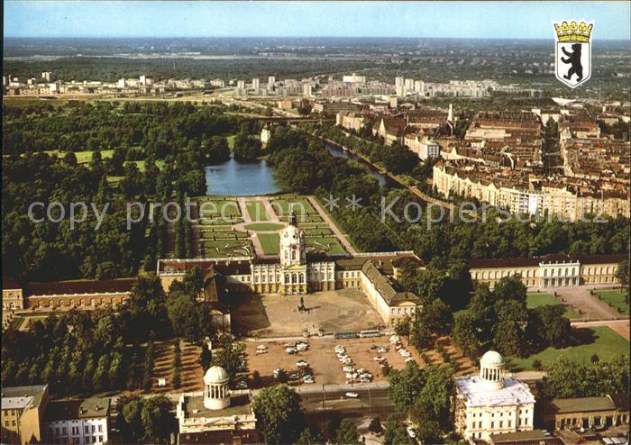 BERLIN  CITY Charlottenburger Schloss Fliegeraufnahme