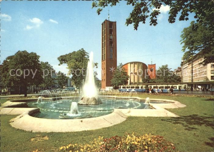 Muenchen Bayern Matthaeuskirche Sendlingertorplatz