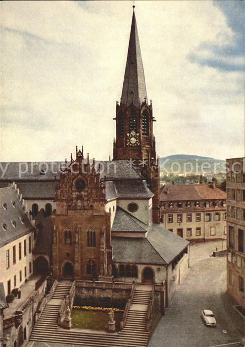 Aschaffenburg Main 1000 jaehrige Basilika