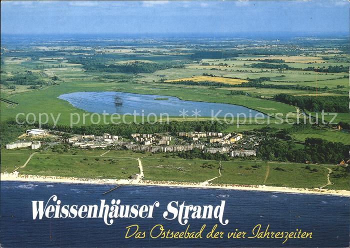 Weissenhaeuser Strand Fliegeraufnahme