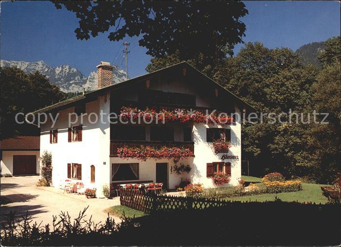 Ramsau Berchtesgaden Gaestehaus Hiesen