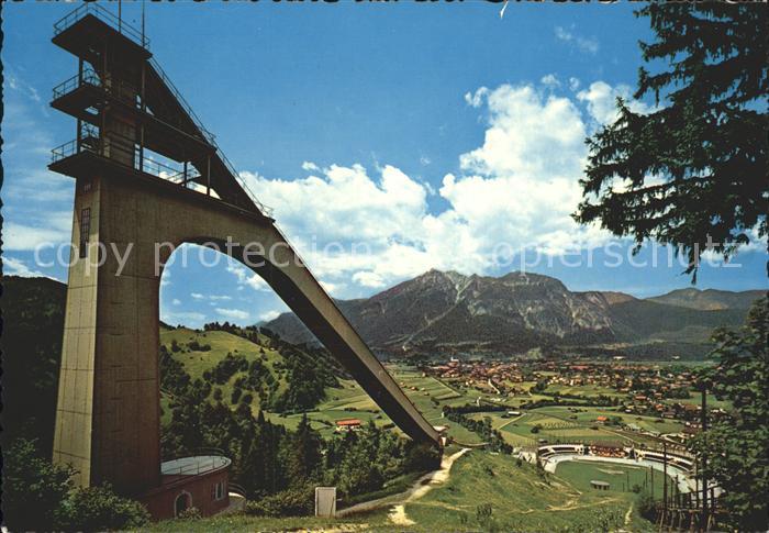 GARMISCH-PARTENKIRCHEN Bayern Skistadion Olympia Srungschanze