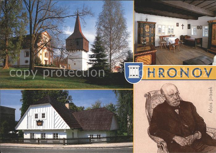 Hronov Alois Jirasek pozdne renesancni zvonice domku