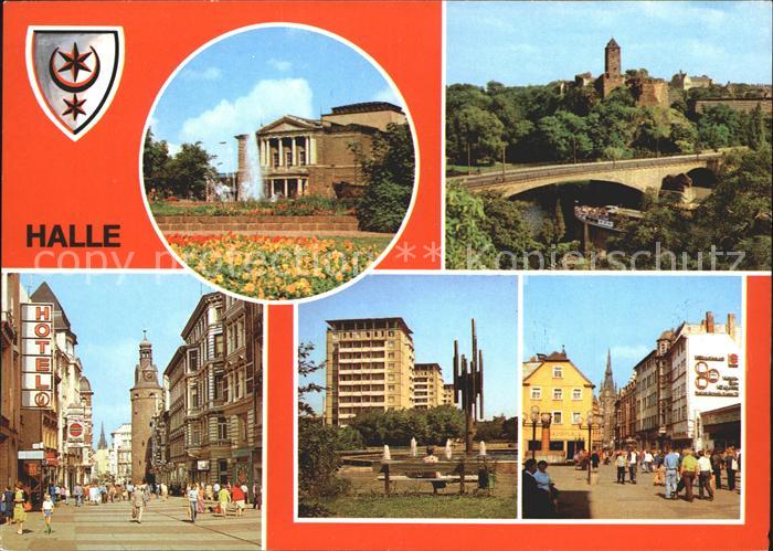 Halle Saale Theater Freidens Burg Giebichenstein