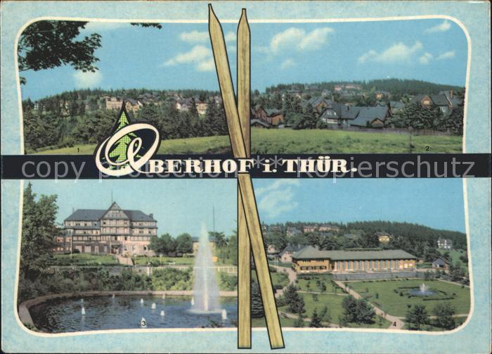 Oberhof Thueringen Teilansicht Ernst Thalmann Haus Haus Freundschaft