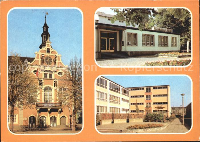 Arnstadt Ilm Rathaus Kulturhaus Polytechnische Oberschule