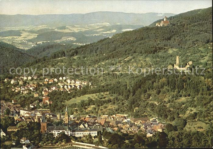 Weinheim Bergstrasse Fliegeraufnahme
