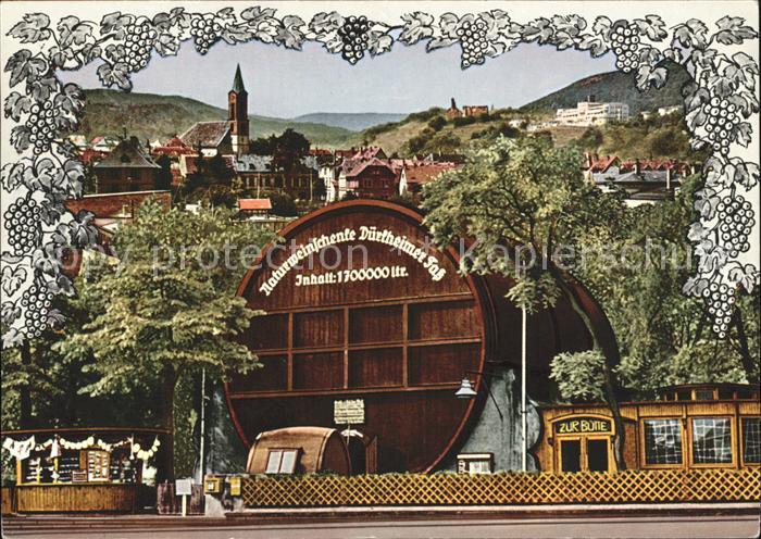 Bad Duerkheim Wein Duerkheimer Fass