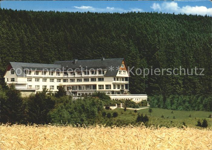 Brilon Hochsauerlandkreis NRW Kriegsblinden Kur Erholungsheim