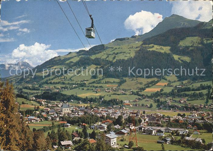 Kitzbuehel Tirol Luftseilbahn Kitzbueheler Horn
