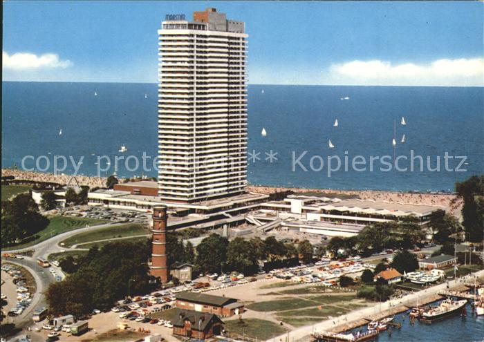 Travemuende Ostseebad Fliegeraufnahme