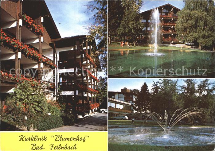 Bad Feilnbach Kurklinik Blumenhof