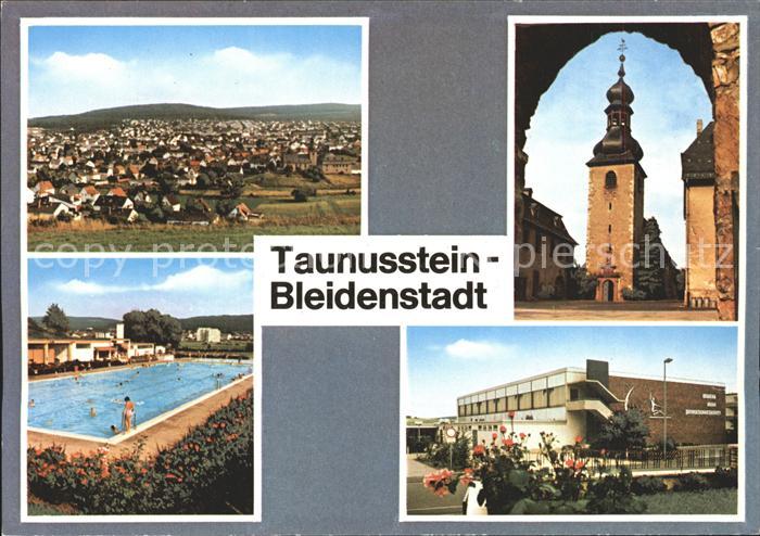 Bleidenstadt Kirche Schwimmbad