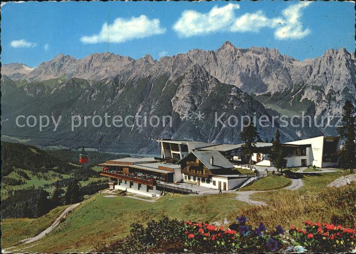 Seefeld Tirol Rosshuette Haermelekopfseilbahn Seefelderjochbahn Zugsptze Wetters