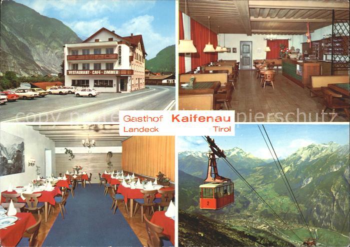 Landeck Tirol Gasthaus Kaifenau Luftseilbahn