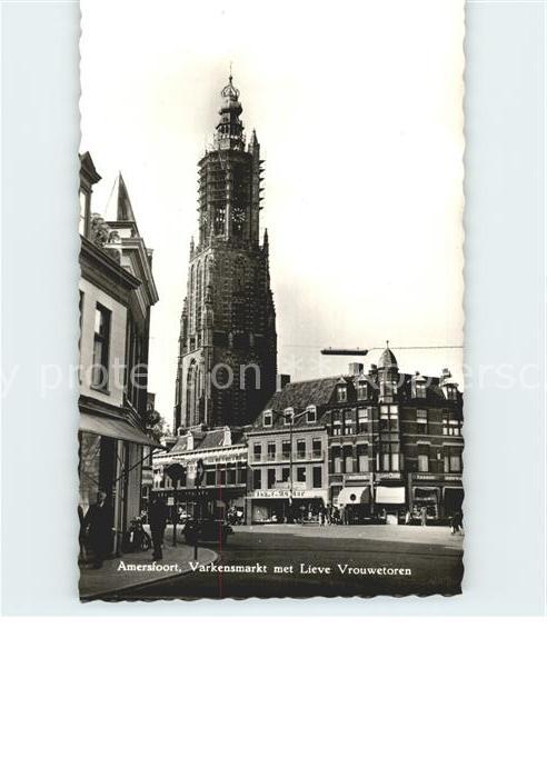 Amersfoort Varkensmarkt Lieve Vrouwetoren