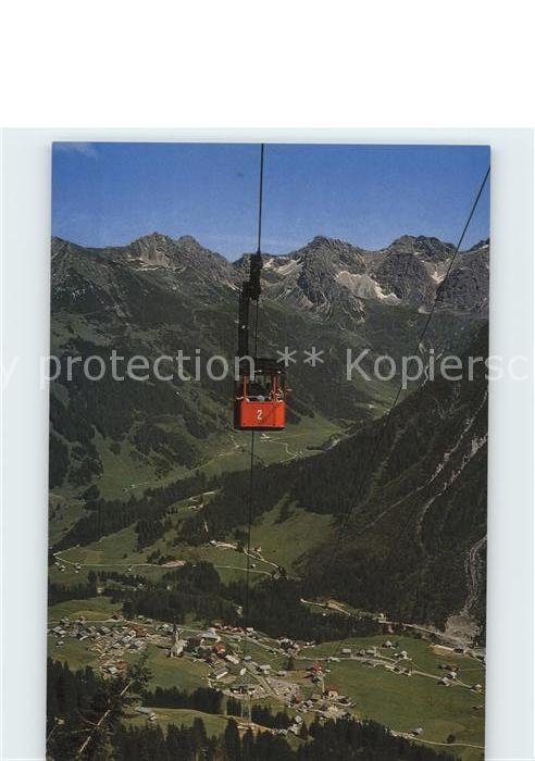Mittelberg Kleinwalsertal Walmedingerhornbahn Wildental Schafalpenkoepfen