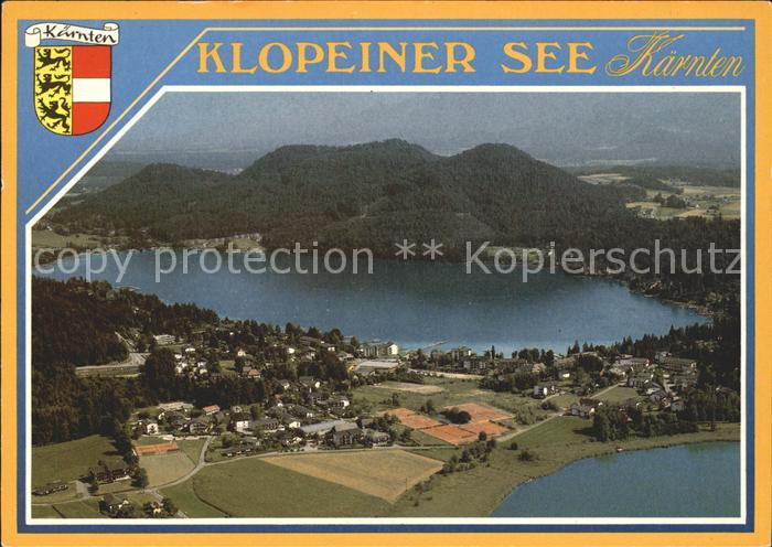 Klopeinersee Fliegeraufnahme