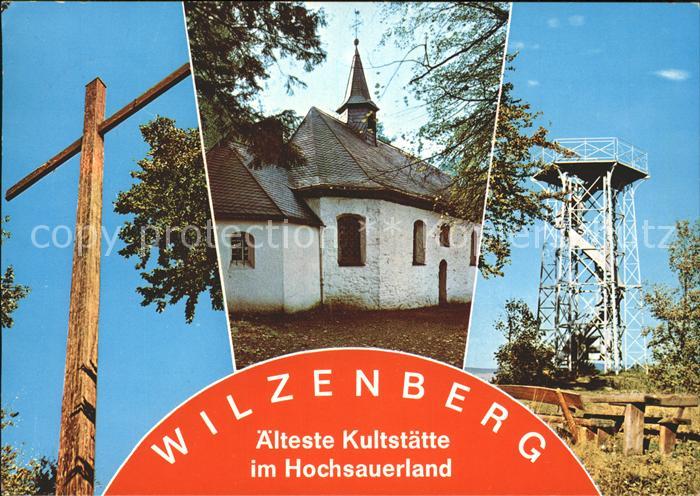 Wilzenberg Bergkreuz Kapelle Aussichtsturm