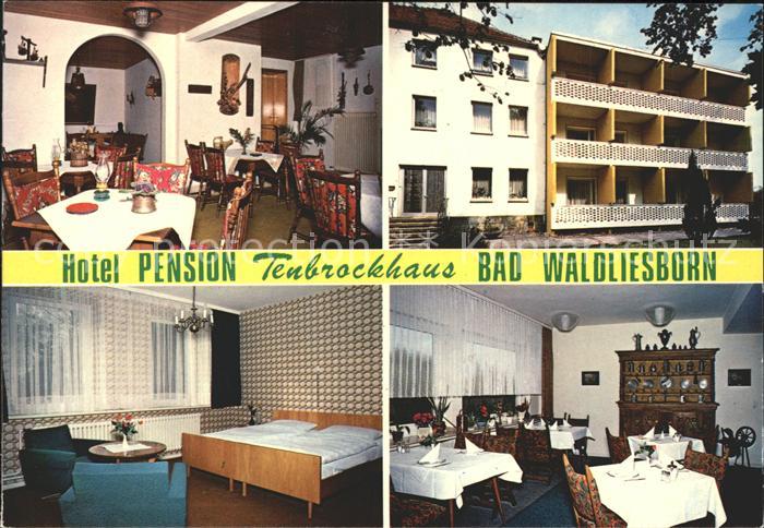 Bad Waldliesborn Hotel Pension Teubrockhaus Zimmer Gaststube