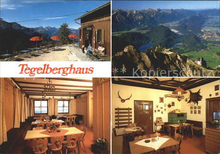 Schwangau Tegelberghaus Stube Panorama