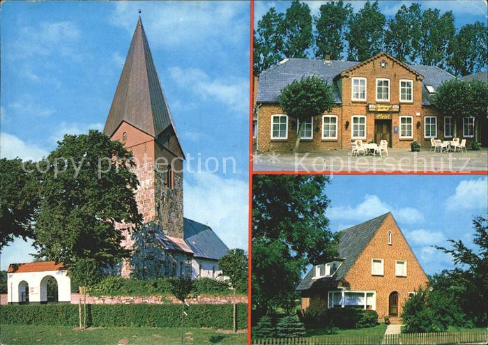 Hattstedt Kirche Christansen Gasthof