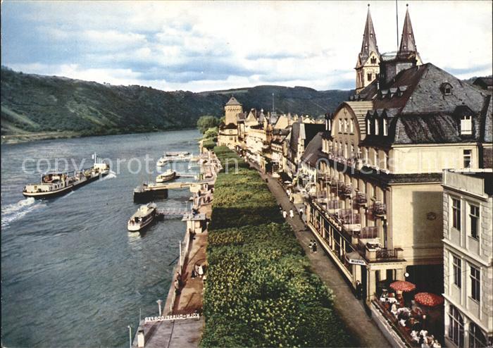 Boppard Rhein Bellevue Rheinhotel Dampfer