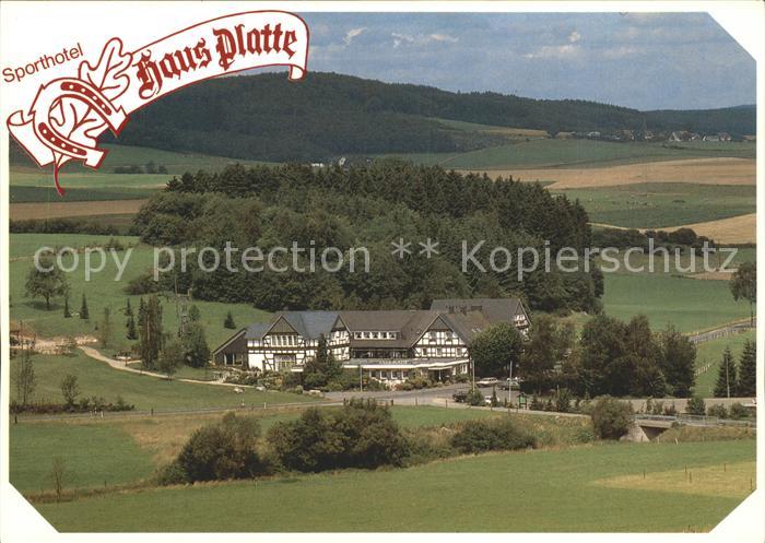 Niederhelden Sporthotel Haus Platte