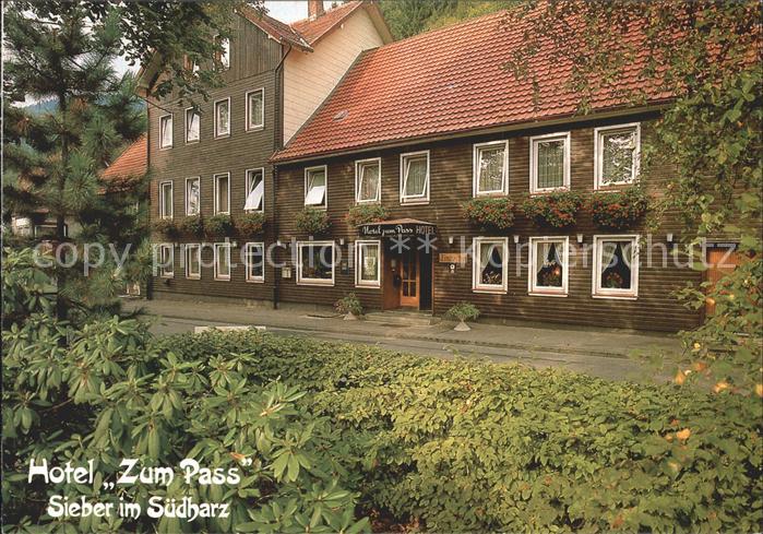 Sieber Herzberg am Harz Osterode Niedersachsen Hotel Zum Pass