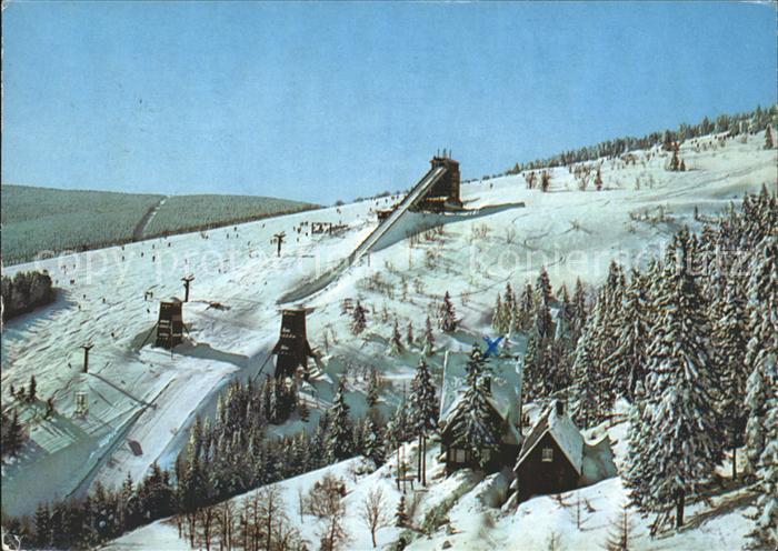 Oberwiesenthal Erzgebirge Sprungschanze