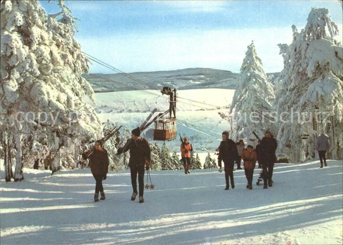 Oberwiesenthal Erzgebirge Schwebebahn