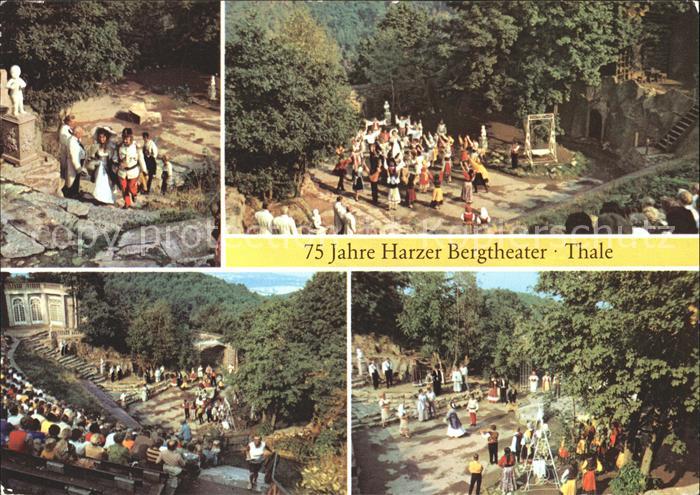 Thale Harz Harzer Bergtheater Teilansichten
