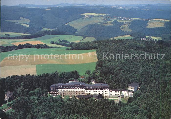 Waldbreitbach Wied Westerwaldklinik Fliegeraufnahme