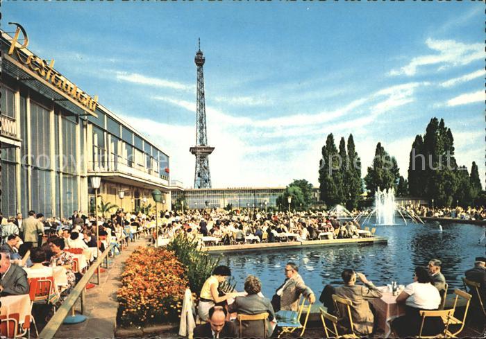 BERLIN  CITY Am Funkturm Terrasse Fontaene