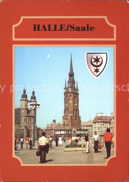 Halle Saale Marktplatz Kirche