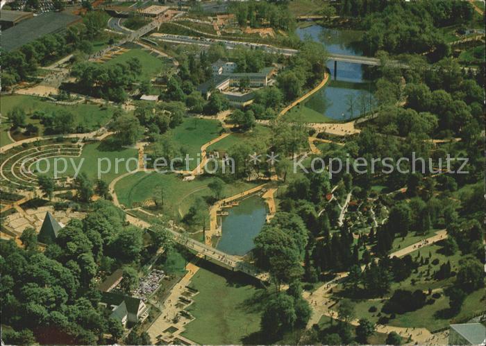 Essen Ruhr Grugapark Fliegeraufnahme