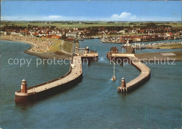 Buesum Nordseebad Fliegeraufnahme